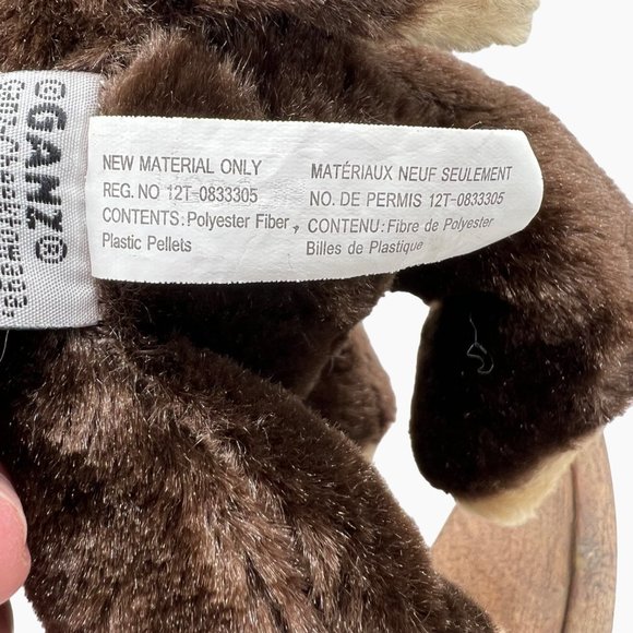 Ganz Webkinz No Code Mocha Pup Plush Stuffed Animal Toy Dog Plushie Collectible - Picture 13 of 13